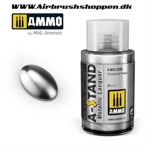 A.MIG 2306 Chrome for Plastic  A-Stand Lacquer paint 30 ml